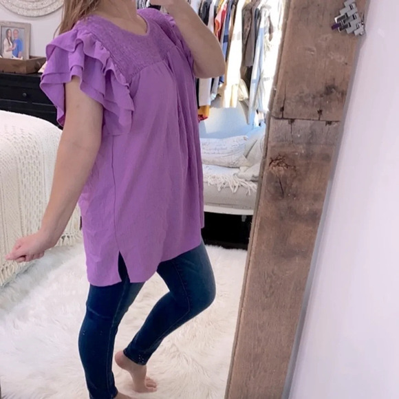 Oddy purple top size 3XL - Picture 2 of 6